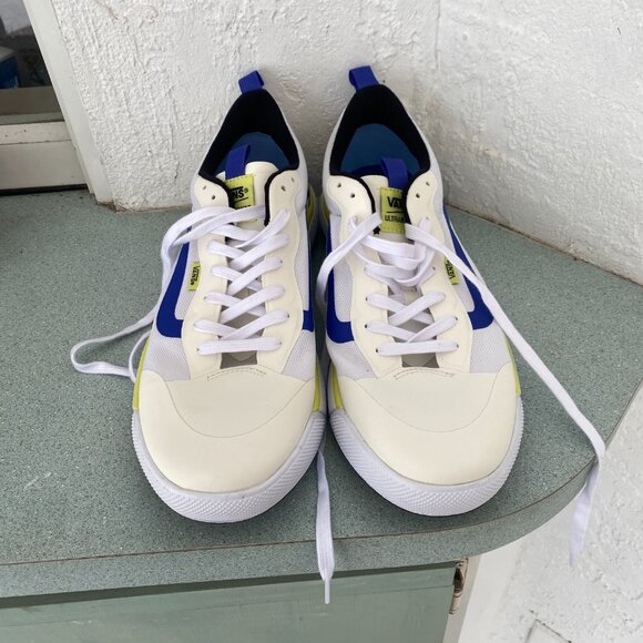 Vans Men's 11.5 UltraRange Exo True White Multi Blue Green Striped VN0A4U1KBOY - Picture 6 of 12